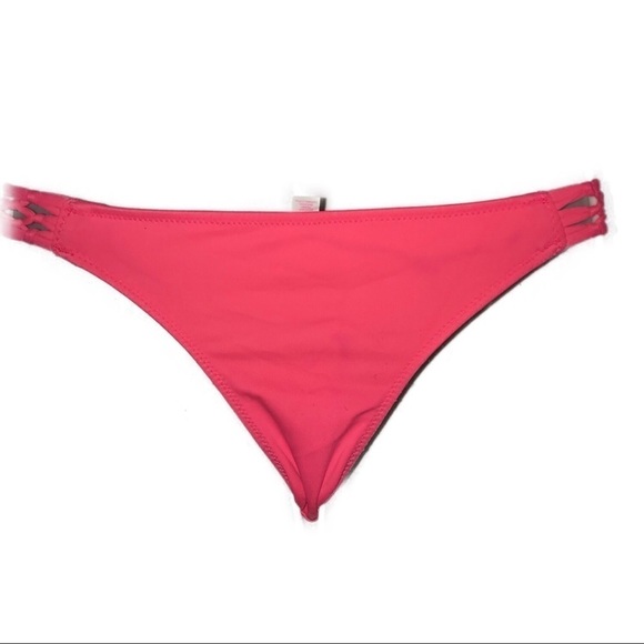 Victoria’s Secret Macrame Bikini Bottom Pink XS - Picture 4 of 5